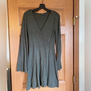 Express sweater dress. Forest green. Size S.
